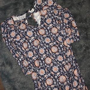 Patterned, Short Dress